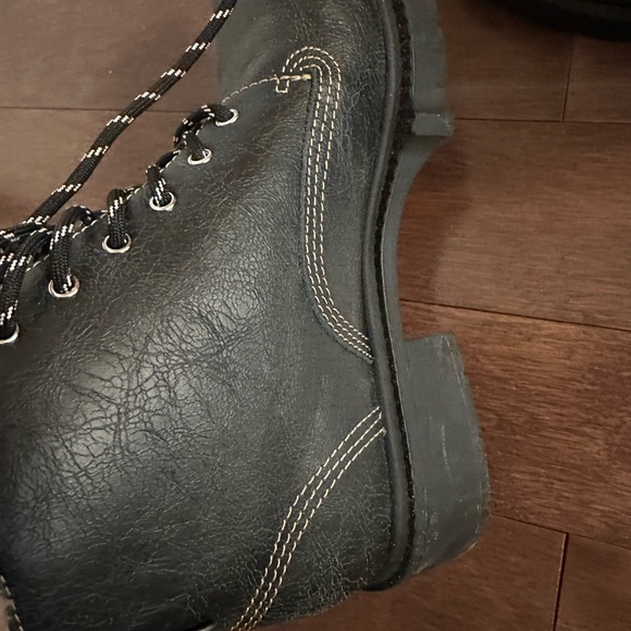 COACH Fur-Lined Leather Boots US 8 - Picture 4 of 12